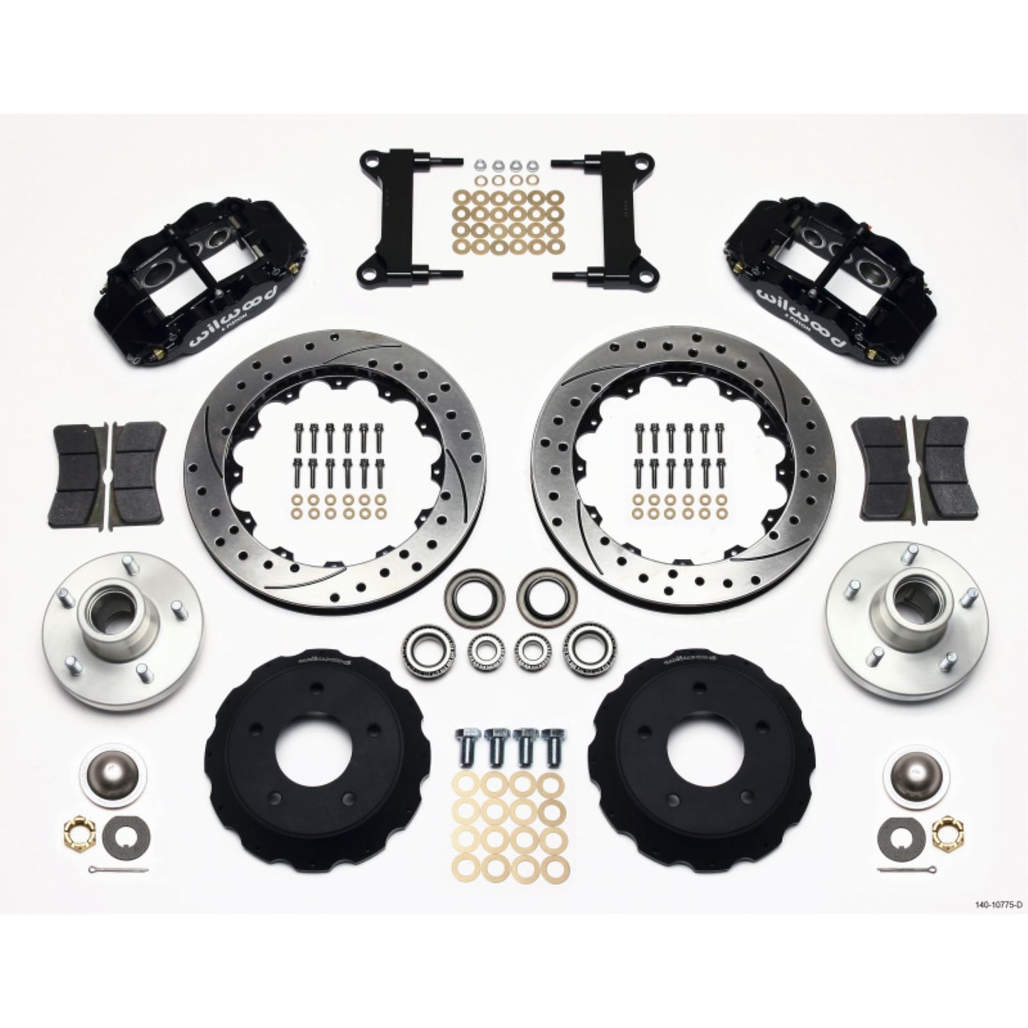 Wilwood Narrow Superlite 6R Front Hub Kit 13.06in Drilled for Chevy C-10 [MPN: 140-10775-D]_1818247