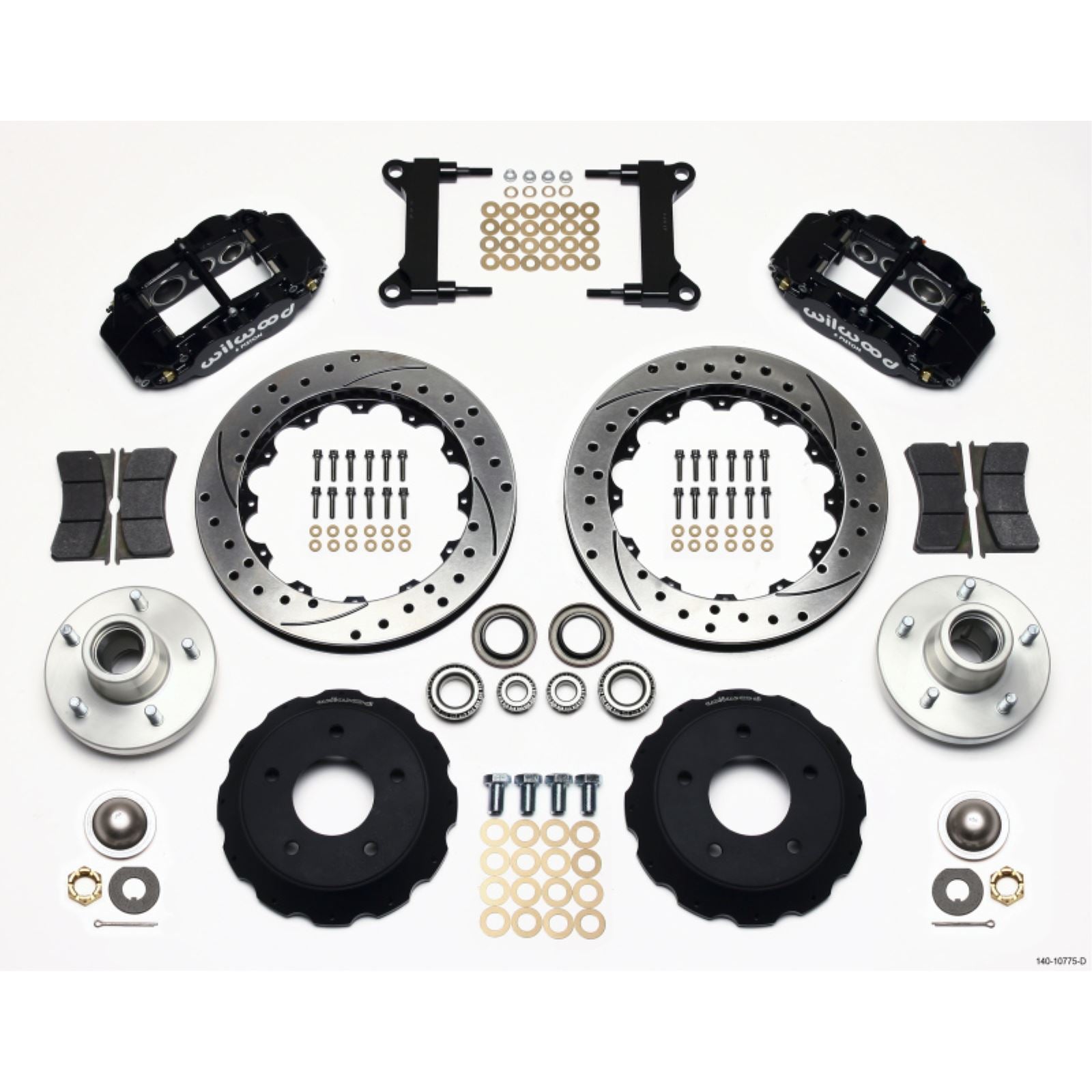 Wilwood Narrow Superlite 6R Front Hub Kit 13.06in Drilled for Chevy C-10 [MPN: 140-10775-D]_1818247