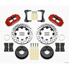 Wilwood Narrow Superlite 4R Front Kit 12.19in Drilled Red for 87-89 Jeep YJ [MPN: 140-12576-DR]_1818225