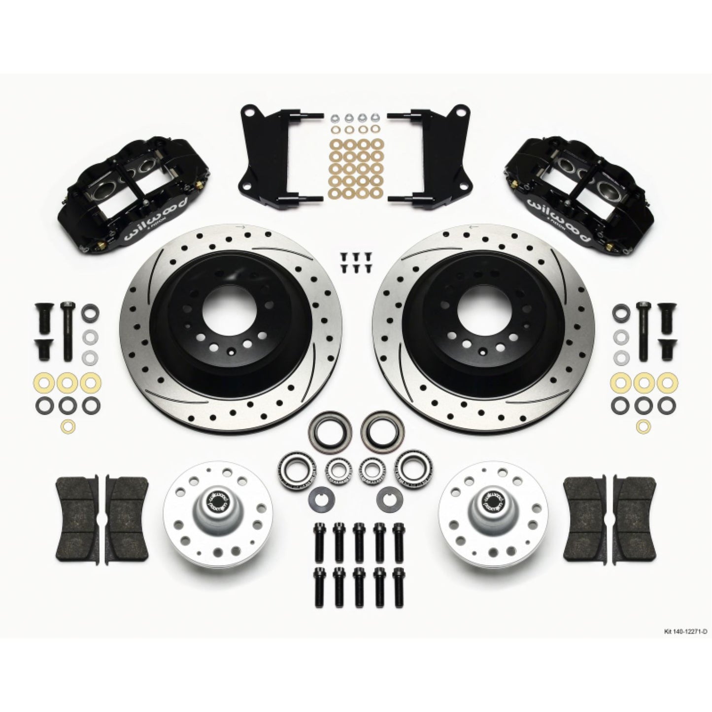 Wilwood Narrow Superlite 6R Front Hub & 1PC Rtr Kit for 67-69 Camaro [MPN: 140-12271-D]_1818231