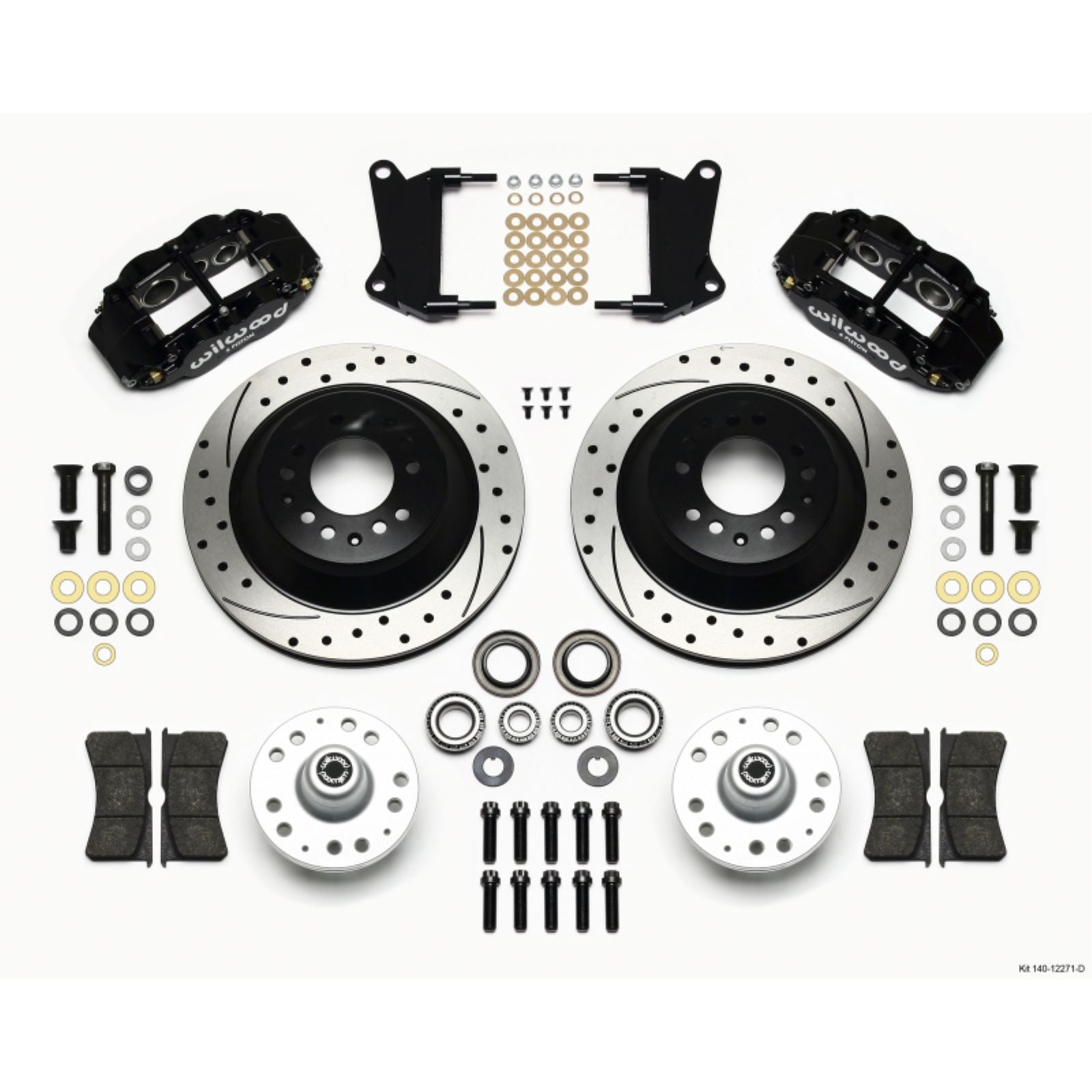 Wilwood Narrow Superlite 6R Front Hub & 1PC Rtr Kit for 67-69 Camaro [MPN: 140-12271-D]_1818231