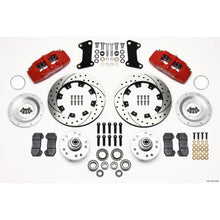 Wilwood Dynapro 6 Front Hub Kit 12.19in Drilled Red for 67-69 Camaro [MPN: 140-10510-DR]_1818224