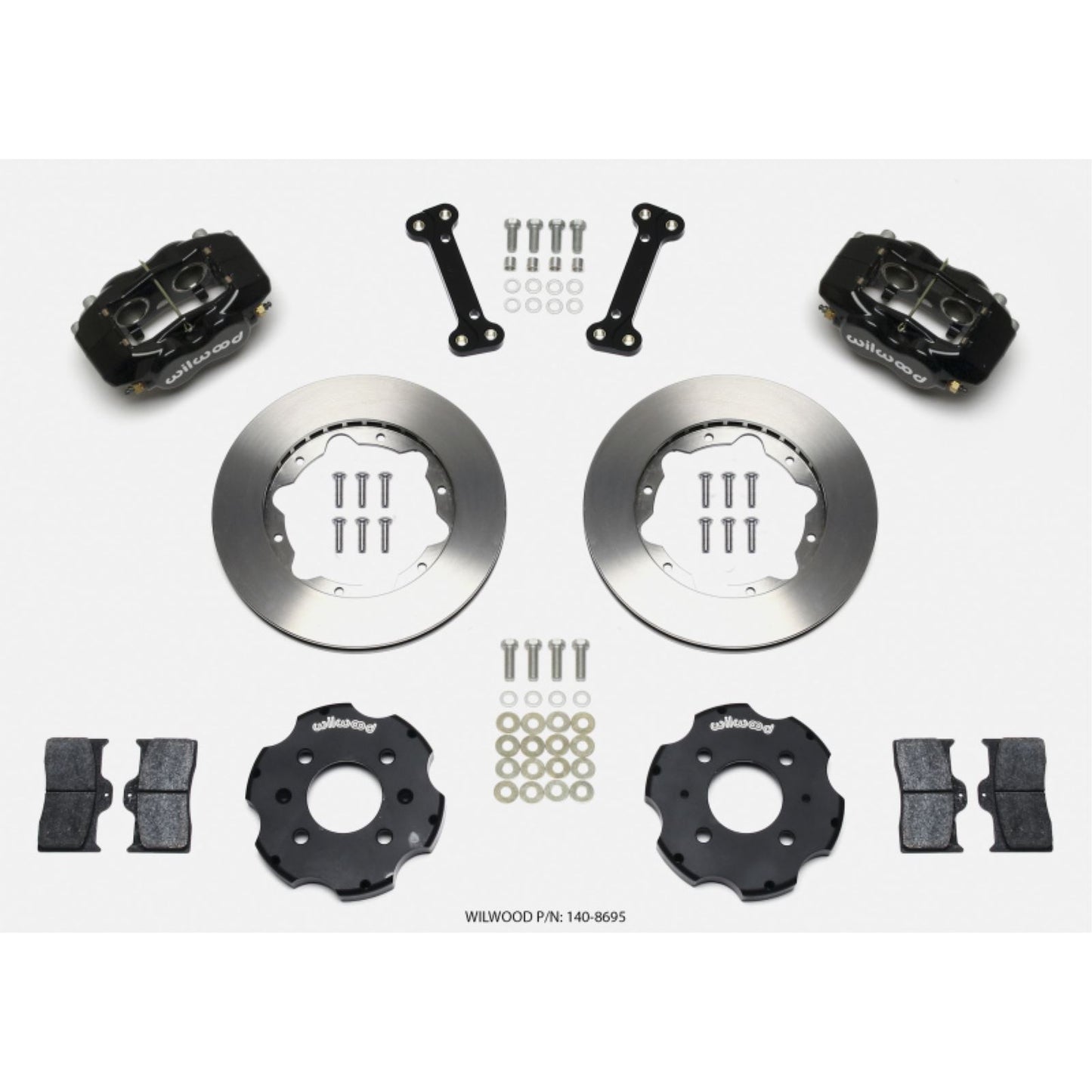 Wilwood Forged Dynalite Front Hat Kit 11.00in for Integra/Civic w/Fac.240mm Rtr [MPN: 140-8695]_1818269