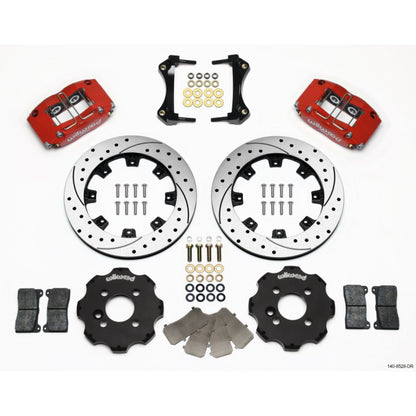 Wilwood Dynapro Radial Front Kit 12.19in Drilled - Red for Mini Cooper [MPN: 140-8528-DR]_1818271