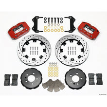 Wilwood Dynapro Radial Front Kit 12.19in Drilled - Red for 99-03 Jetta [MPN: 140-8276-DR]_1818262