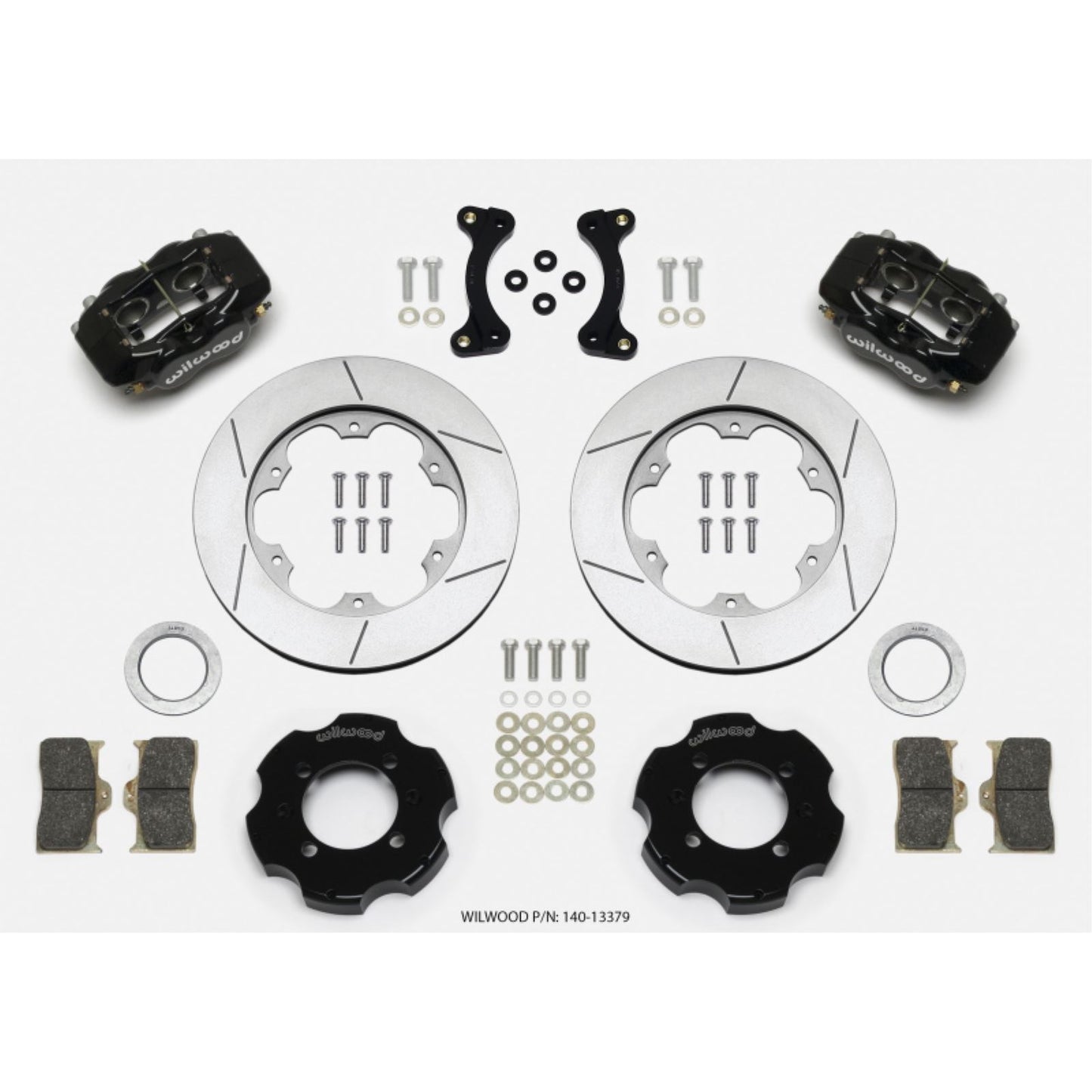 Wilwood Forged Dynalite Front Hat Kit 11.00in GT Rotor for 95-05 Miata [MPN: 140-13379]_1818268