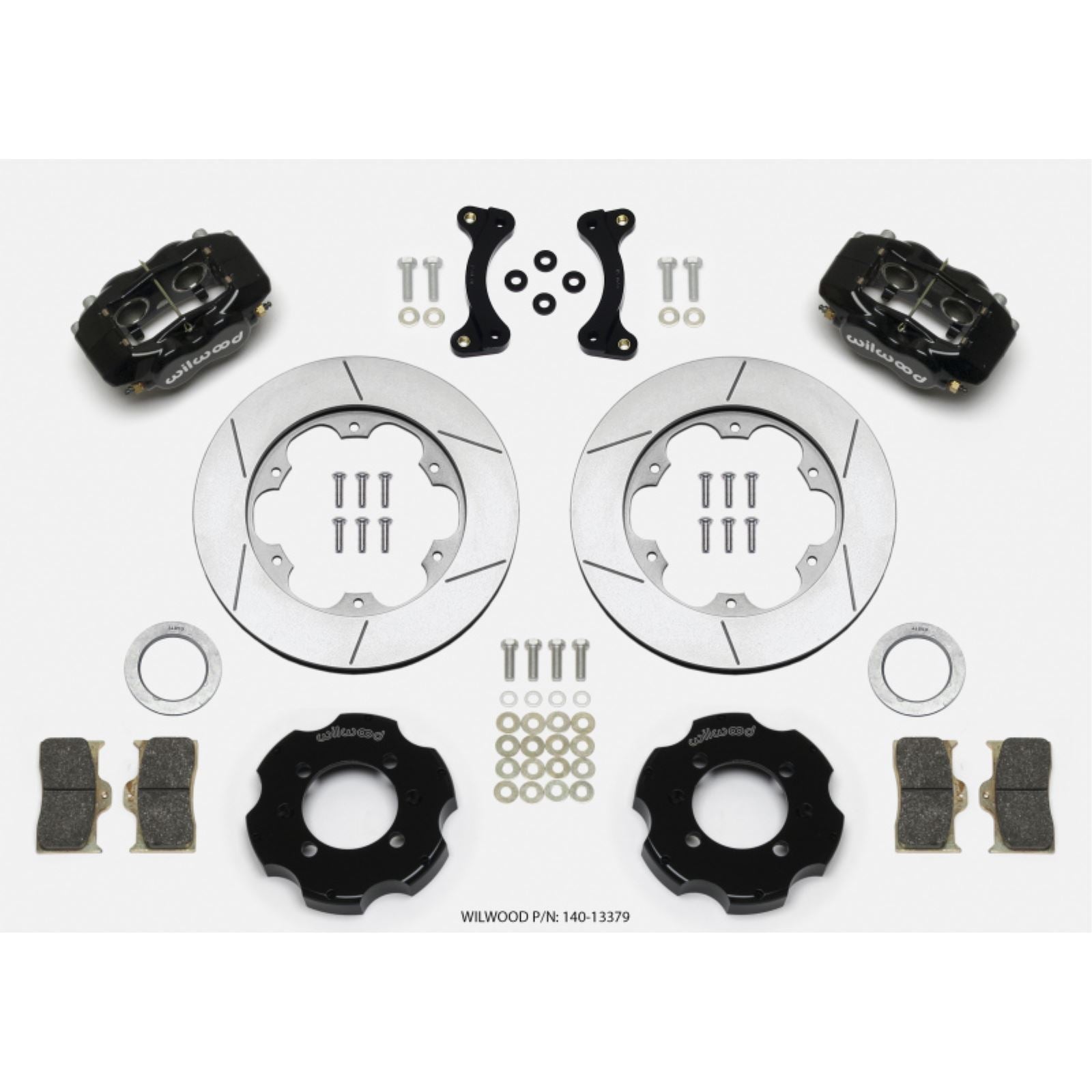 Wilwood Forged Dynalite Front Hat Kit 11.00in GT Rotor for 95-05 Miata [MPN: 140-13379]_1818268
