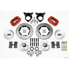 Wilwood Forged Dynalite Front Kit 11.00in Drilled - Red for 87-93 Mustang [MPN: 140-11018-DR]_1818267