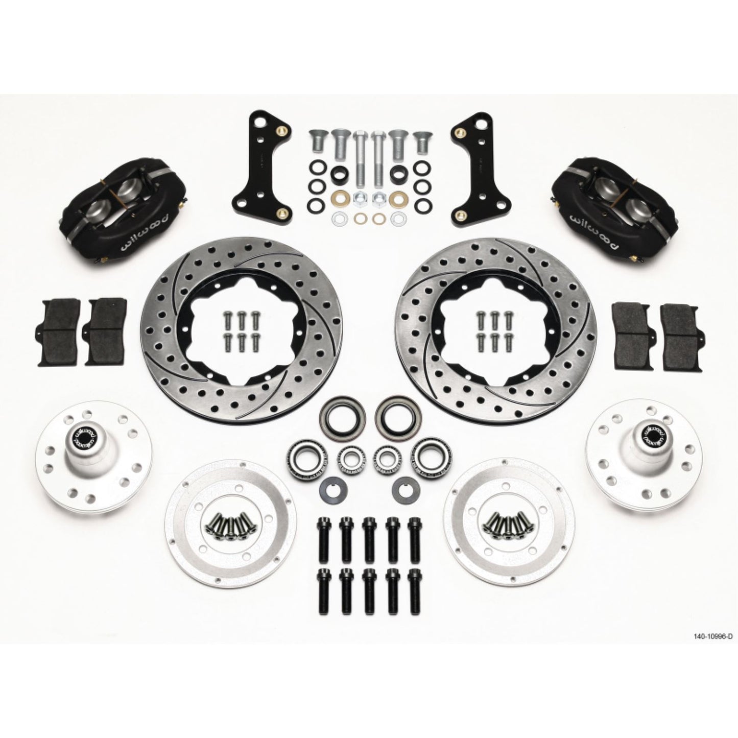 Wilwood Forged Dynalite Front Kit 11.00in Drilled for 67-69 Camaro [MPN: 140-10996-D]_1818315