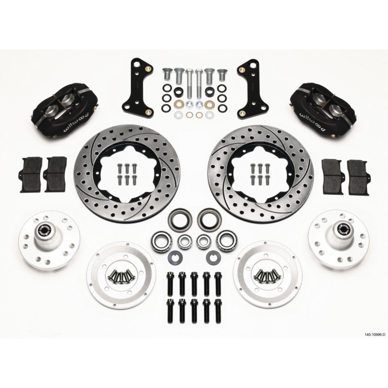 Wilwood Forged Dynalite Front Kit 11.00in Drilled for 67-69 Camaro [MPN: 140-10996-D]_1818315