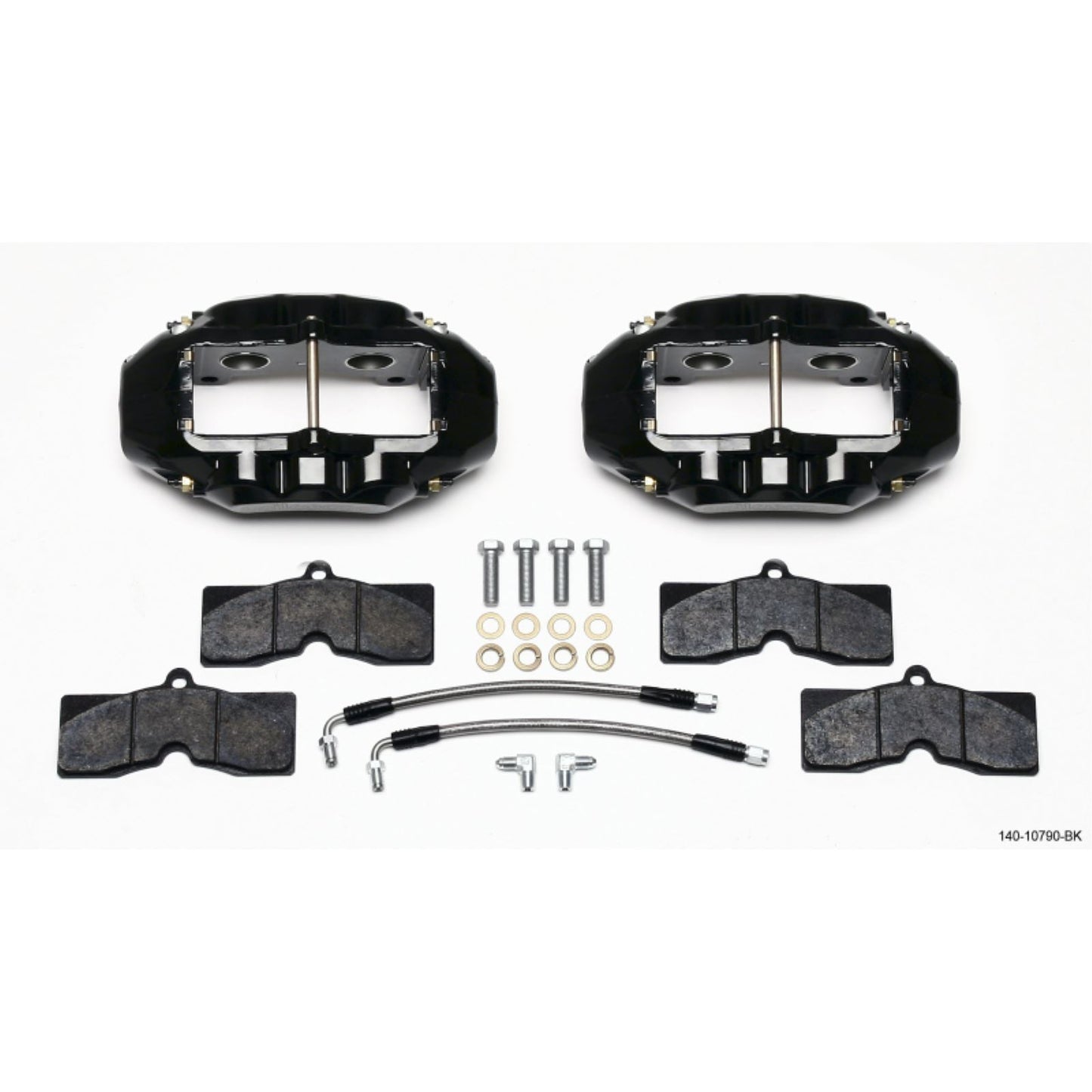 Wilwood D8-4 Rear Caliper Kit Black for Corvette C2/C3 65-82 [MPN: 140-10790-BK]_1818298