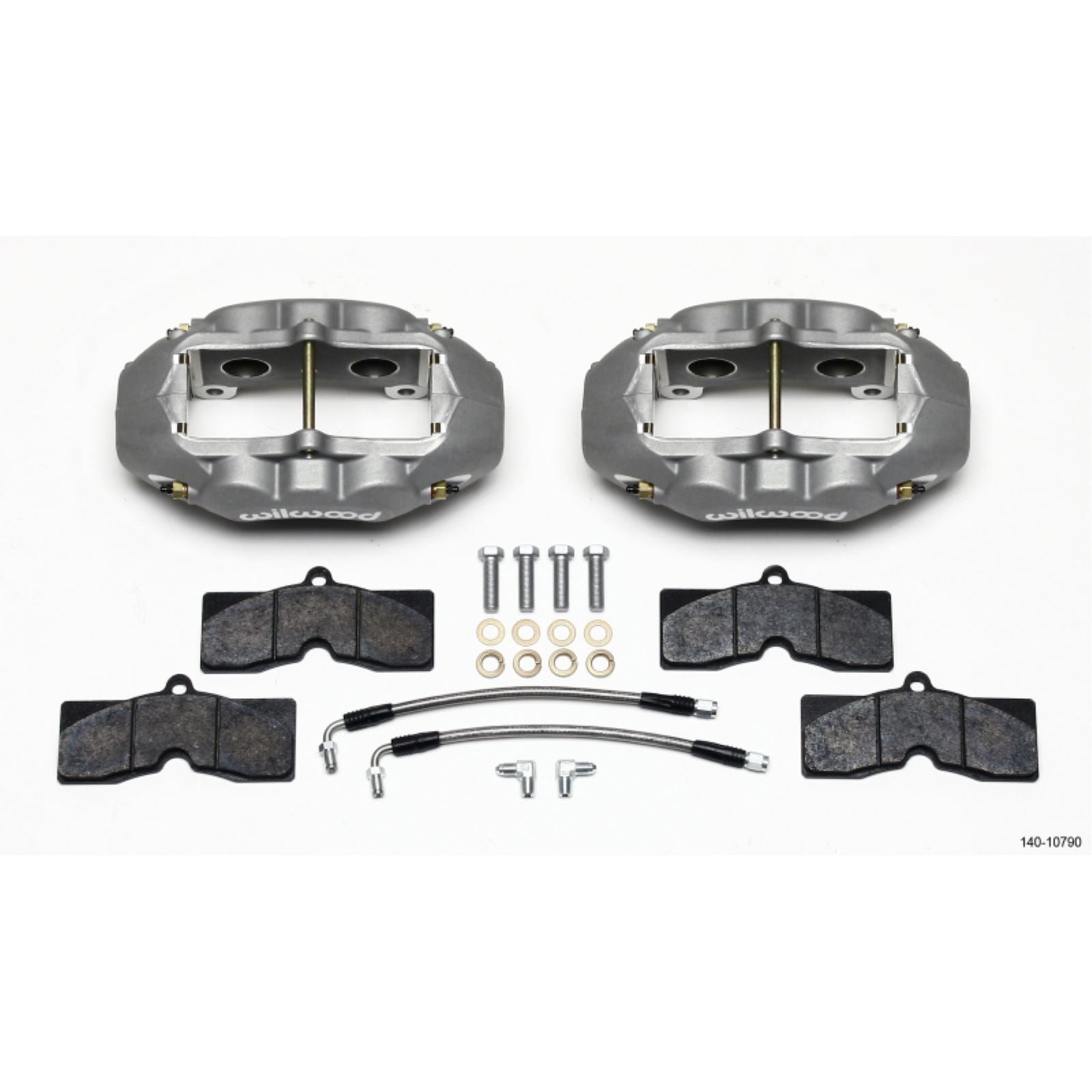 Wilwood D8-4 Rear Caliper Kit Clear for Corvette C2/C3 65-82 [MPN: 140-10790]_1818301