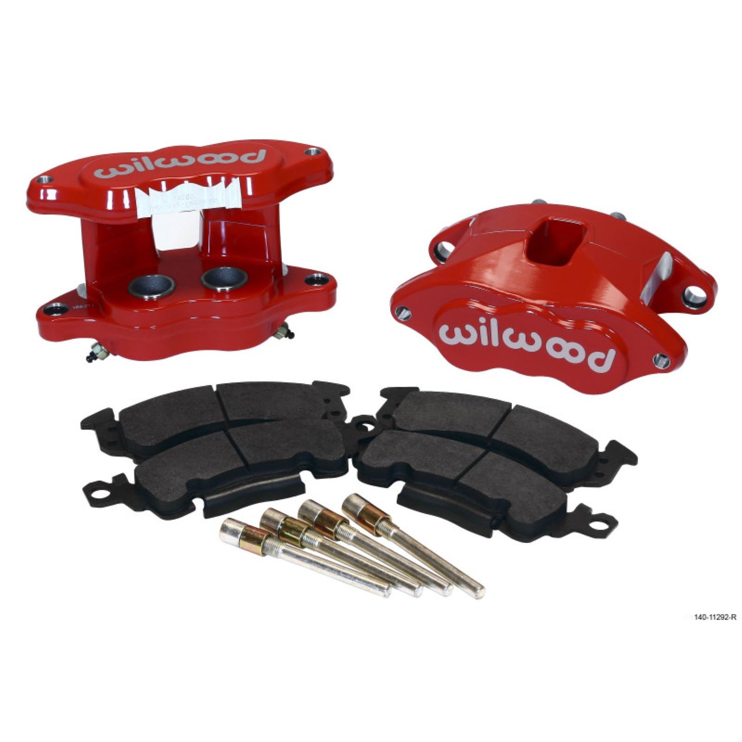 Wilwood D52 Rear Caliper Kit - Red 1.25 / 1.25in Piston 1.28in Rotor [MPN: 140-11292-R]_1818318