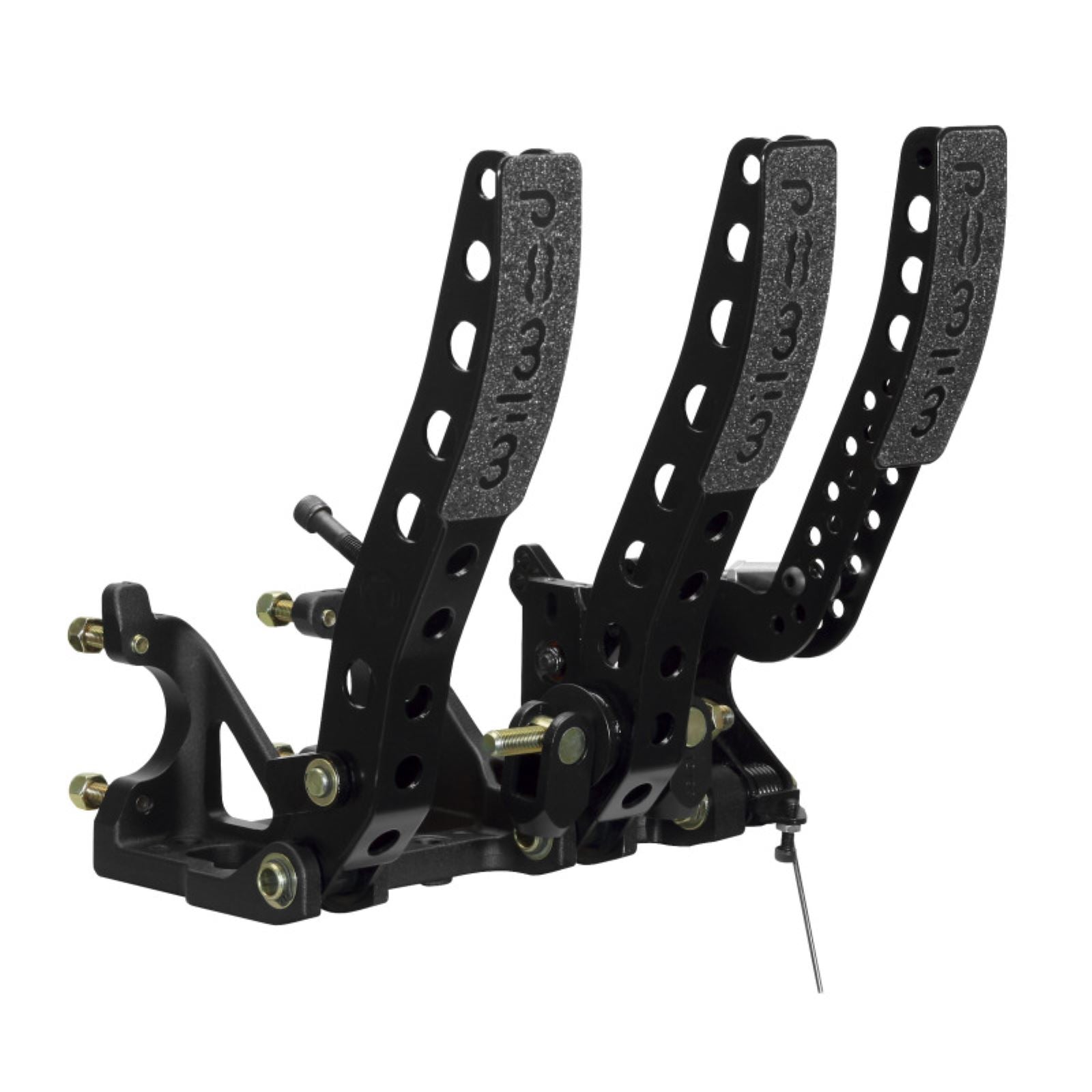 Wilwood Pedal Assembly Floor Mount-Brake Clutch & Throttle w/Throttle Linkage [MPN: 340-12411]_1818287