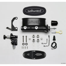Wilwood HV Tandem M/C Kit w L/H Bracket & Prop Valve for Early Mustang [MPN: 261-13272-BK]_1818302