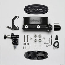 Wilwood HV Tandem M/C Kit w L/H Bracket & Prop Valve - 1in Bore Black [MPN: 261-13269-BK]_1818319