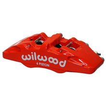 Wilwood Caliper Forged Dynapro 6 5.25in Mount-Red-R/H 0.81in Disc [MPN: 120-13434-RD]_1823467