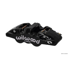 Wilwood Caliper Aero4-L/H - Black 1.62/1.38in Pistons 1.25in Disc [MPN: 120-13282-BK]_1818327