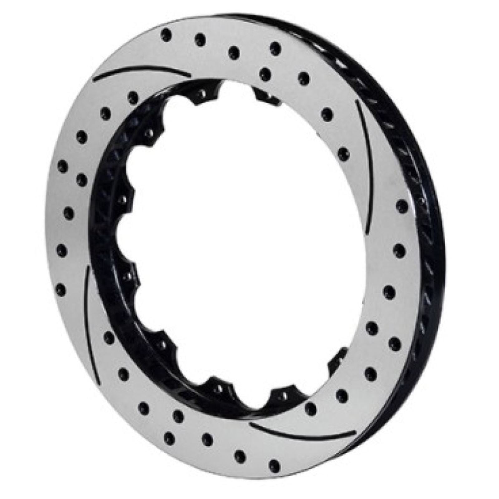 Wilwood Rotor SRP48 SPC-37 LH - Black Drill 12.88 x 1.10 - 12 on 8.75in [MPN: 160-13544-BK]_1821876