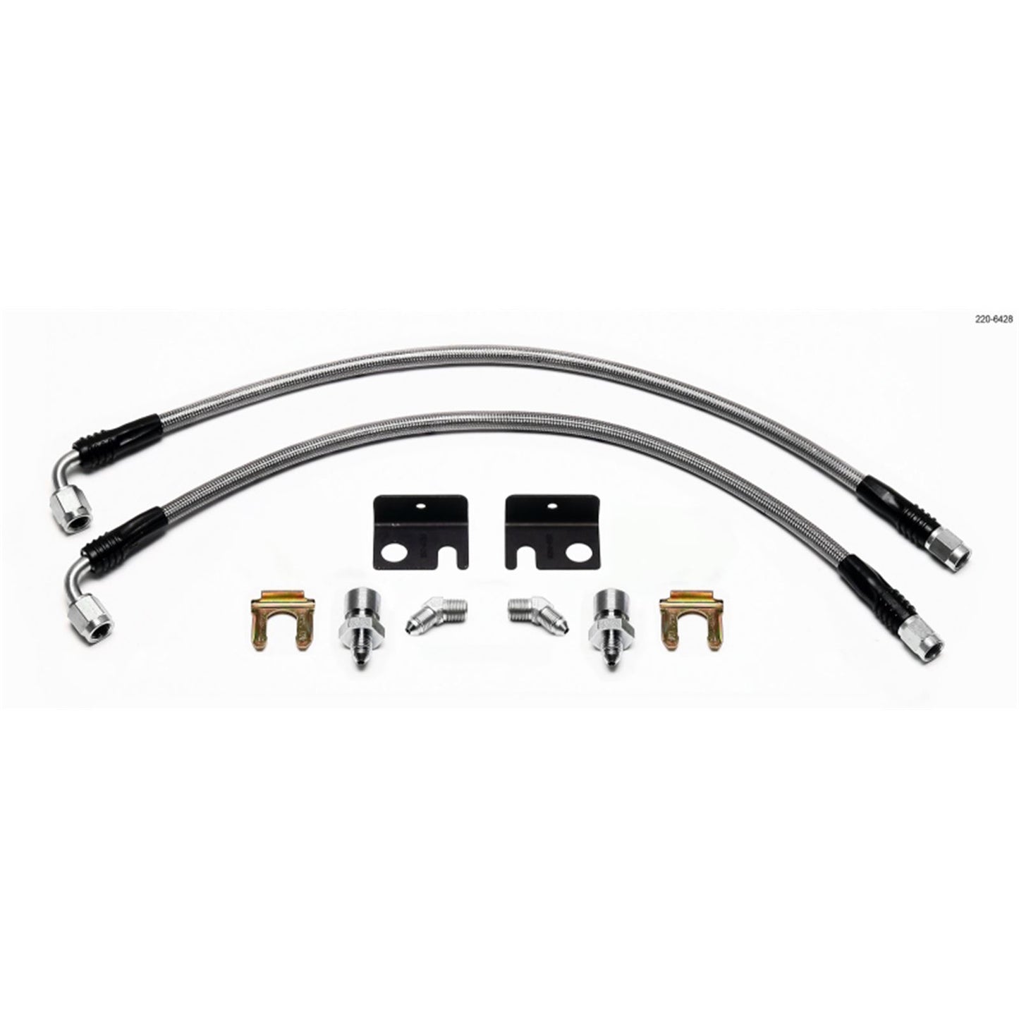 Wilwood Flexline Kit for 00-04 PT Cruiser/Neon SRT/4 w/ Forged Dynalite Caliper [MPN: 220-6428]_1824642