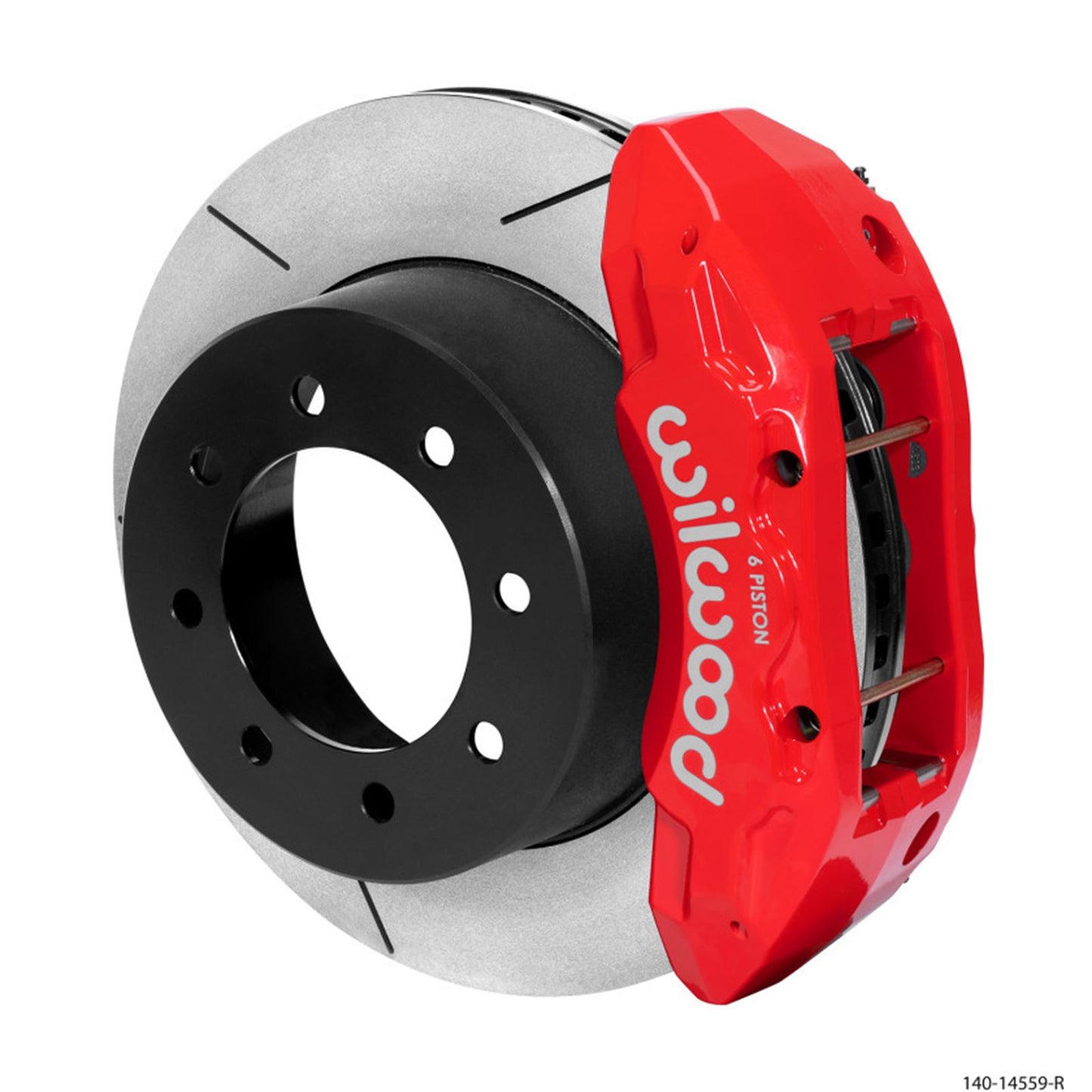 Wilwood TX6R Rear Kit 15.50in Red for 13-17 Ford F-250/F-350 - 4WD [MPN: 140-14559-R]_1825744