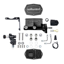 Wilwood Mopar Compact Tandem Master Cylinder Kit Valve & Pushrod 15/16in  [MPN: 261-16796-BK]_1823368