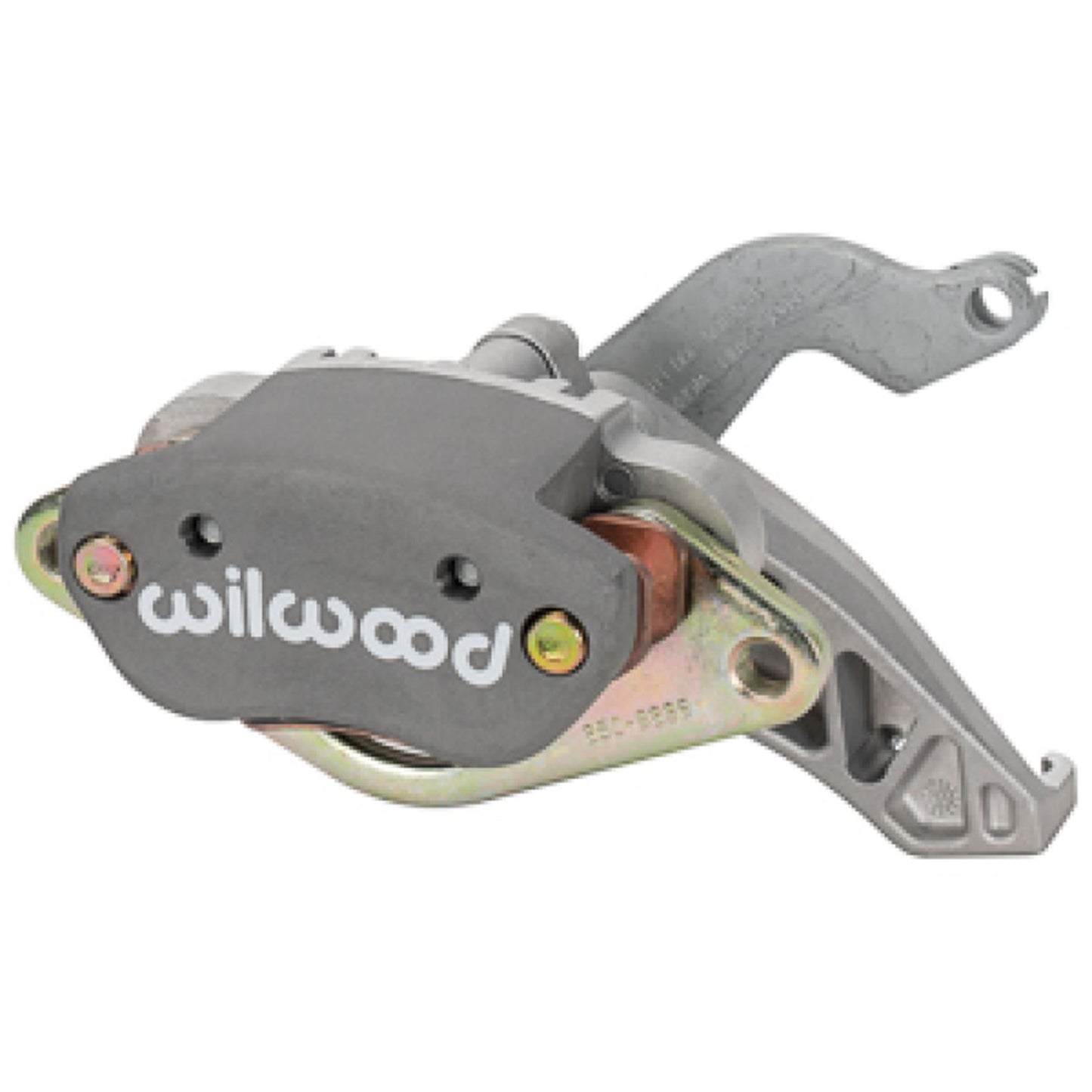 Wilwood Caliper MC4 Mechanical-R/H Grey w/ Logo 1.11in Piston .39in Disc [MPN: 120-17271]_1821724