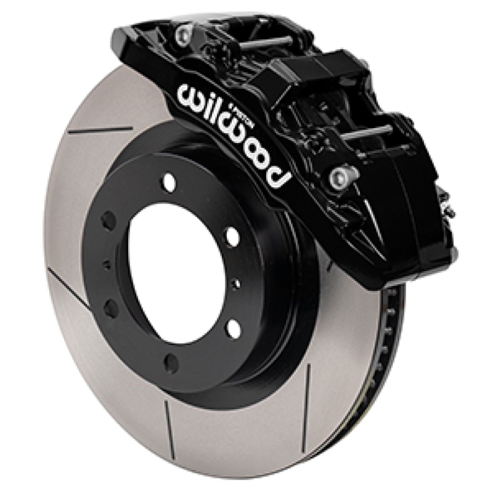 Wilwood Aero6-DM Black Front Brake Kit - Slotted for 15-21 Toyota 4Runner [MPN: 140-17284]_1829249