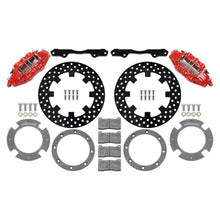 Wilwood 6-Piston Front Kit 11.25in Drilled Rotors for Can-Am X3RS Red [MPN: 140-16628-DR]_1821354