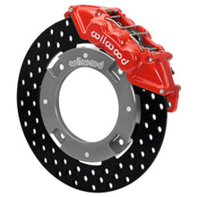 Wilwood 6-Piston Front Kit 11.25in Drilled Rotors for Can-Am X3RS Red [MPN: 140-16628-DR]_1822390