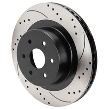 Wilwood 6x5.5 SRP Drilled Performance Rear Rotor & Hat R/H - Black [MPN: 160-16662-BK]_1829204