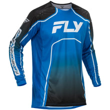 Fly Racing Youth Rayce Bicycle Jersey - Blue/Black/White_1820400