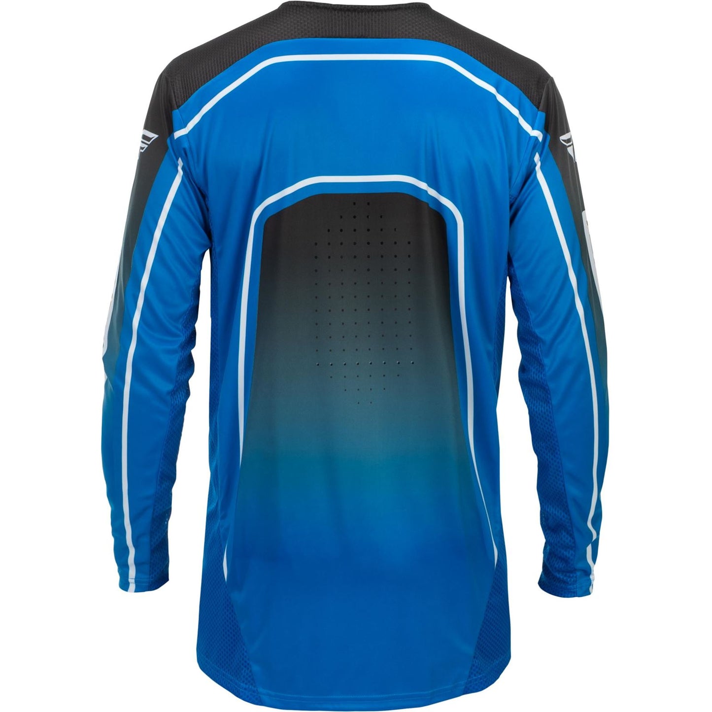 Fly Racing Youth Rayce Bicycle Jersey - Blue/Black/White_1820752