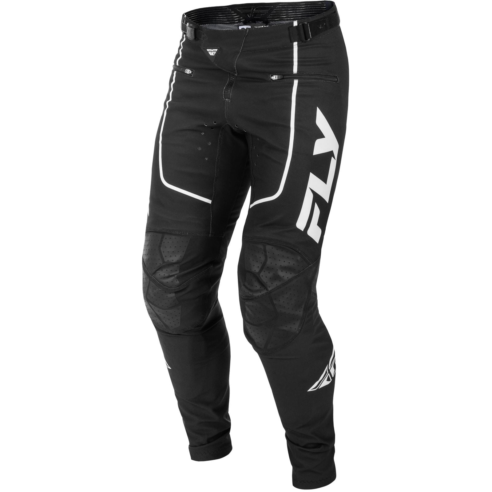 Fly Racing Rayce Bicycle Pants - Black/White_1820607
