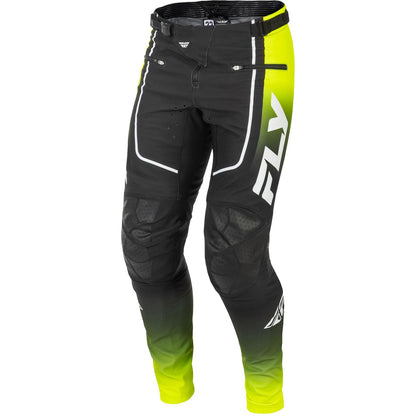 Fly Racing Youth Rayce Bicycle Pants - Lime/Black/White_1820444