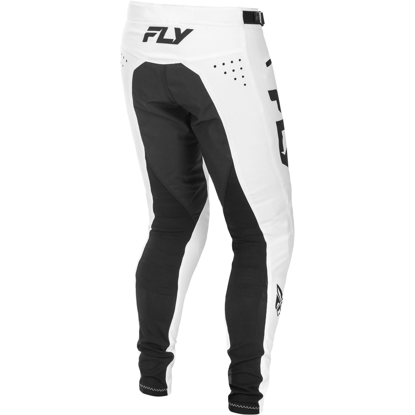 Fly Racing Youth Rayce Bicycle Pants - White/Black_1820768