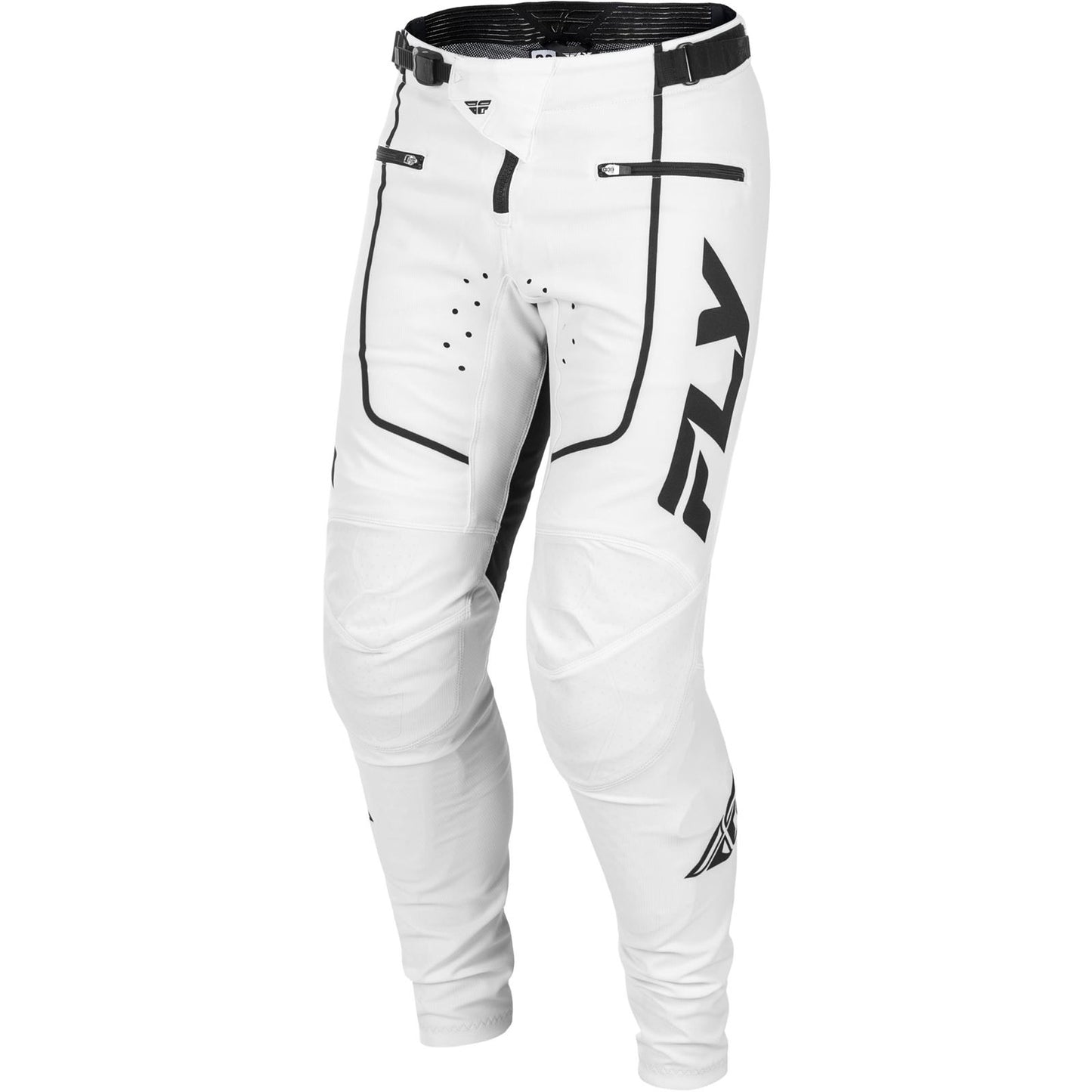 Fly Racing Rayce Bicycle Pants - White/Black_1820665
