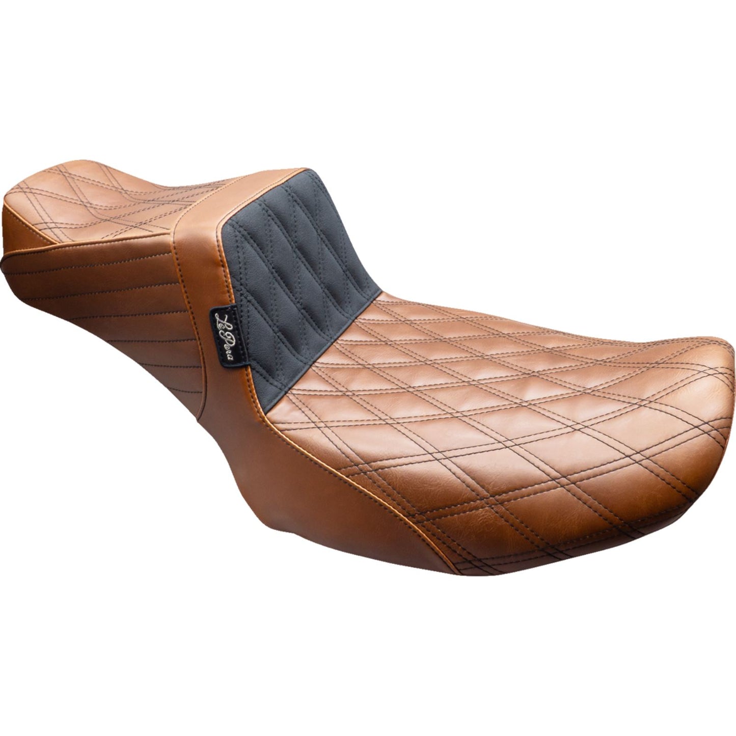 Le Pera Tailwhip Daddy Long Legs Seat - Brown - FLT/FLH '24-'25 [MPN: LV-587DLTDV01]_1818545
