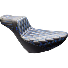 Le Pera Tailwhip Daddy Long Legs Seat Black/Blue Stitch - FL/FX '18-'25 [MPN: LYR-580DLDD-BE01]_1818919