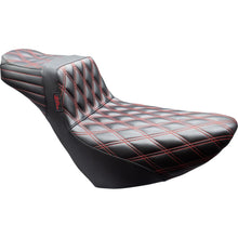 Le Pera Tailwhip Daddy Long Legs Seat - Black/Red Stitch - FL/FX '18-'25 [MPN: LYR-580DLDD-R01]_1818614