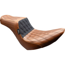 Le Pera Tailwhip Seat - Brown - Double Diamond Black Stitch - FX/FL '18-'25 [MPN: LYR-580TDV01]_1818696