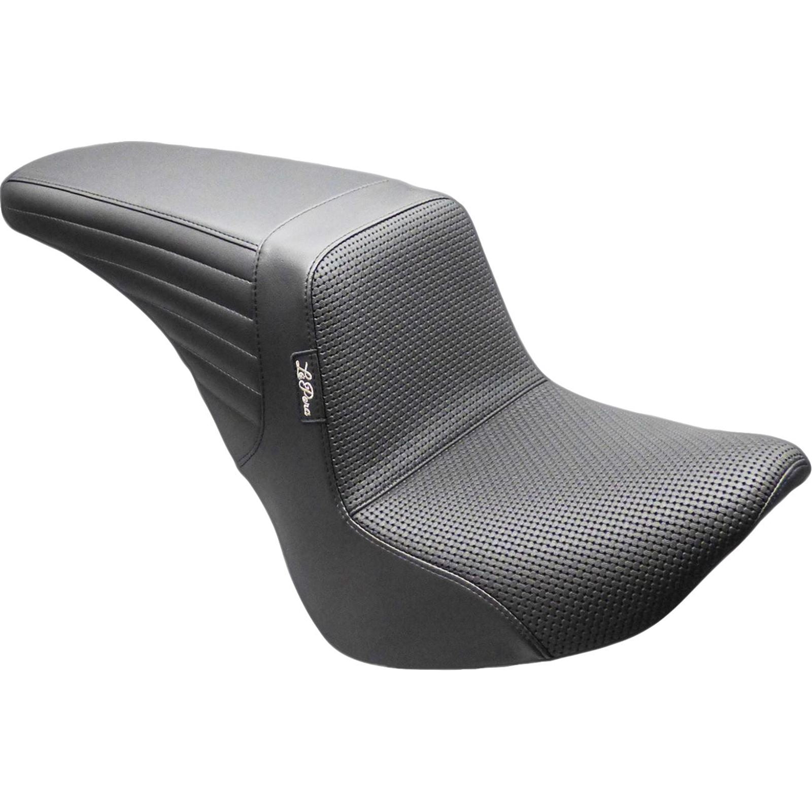 Le Pera Kickflip Up Front Seat - Basketweave - Black - FL/FX '18-'25 [MPN: LYU-590BW]_1826926