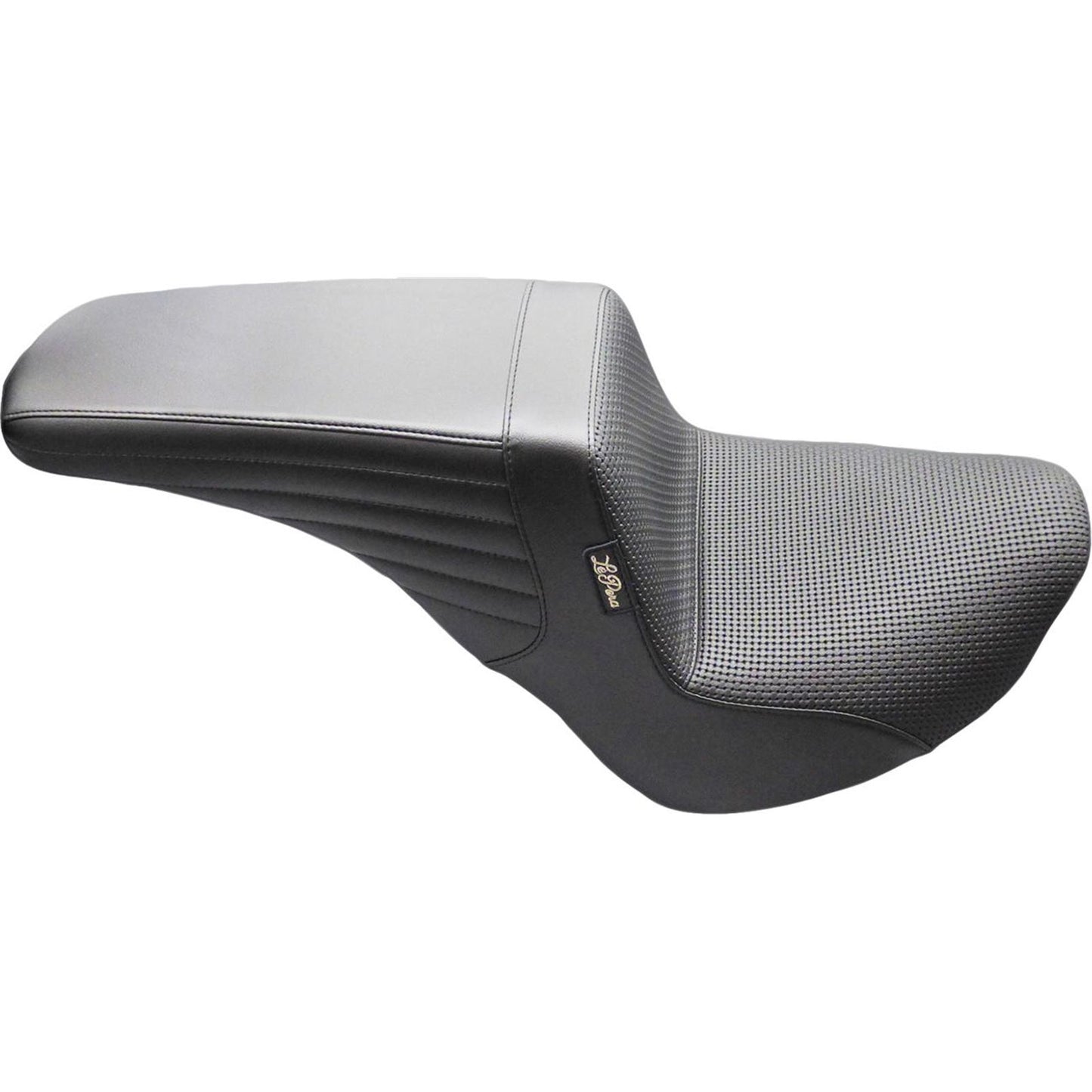 Le Pera Kickflip Up Front Seat - Basketweave - Black - FL/FX '18-'25 [MPN: LYU-590BW]_1826925