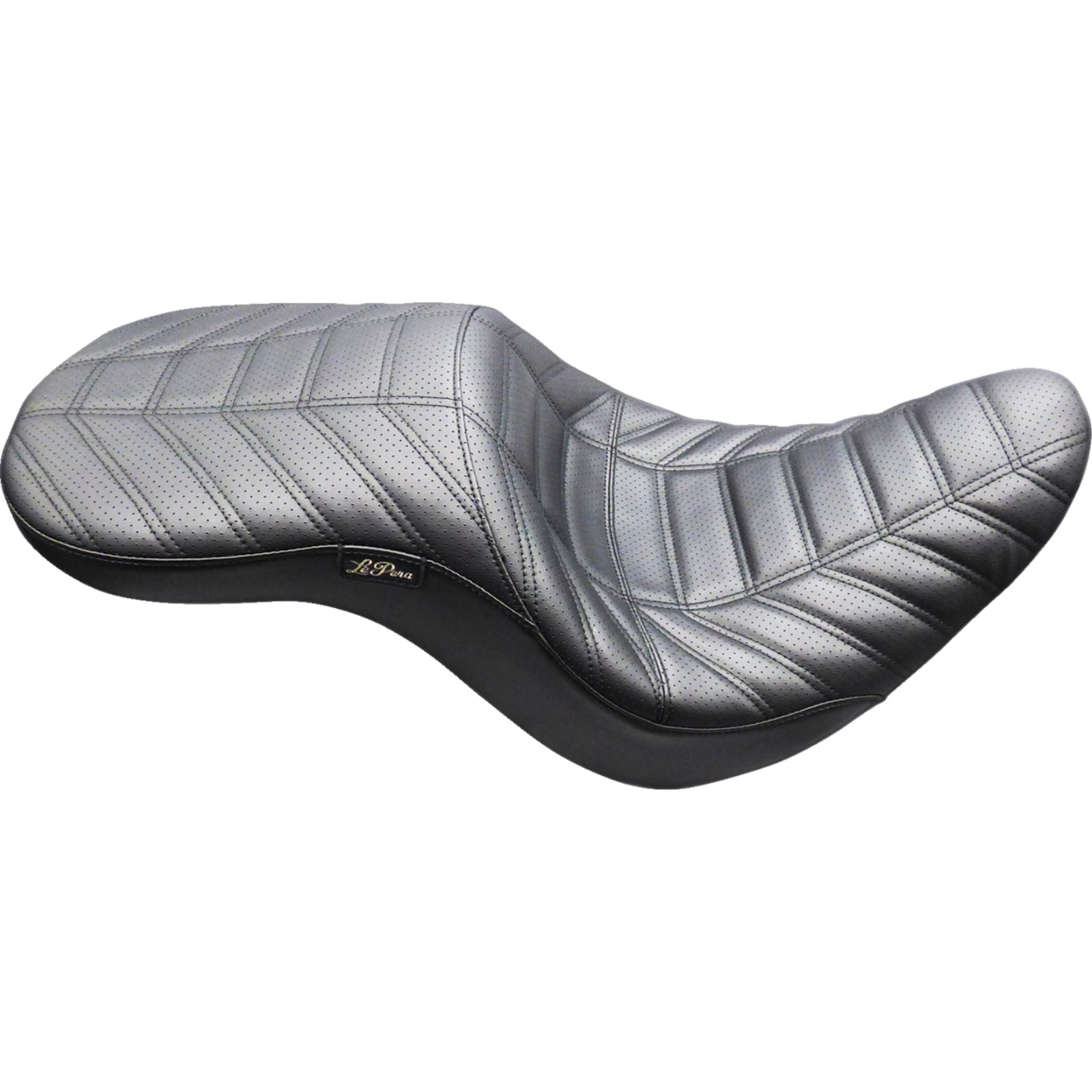 Le Pera Maverick Seat - Track Pleated - FL/FX '18-'25 [MPN: LYR-910 INDY]_1818798