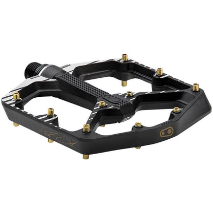Crankbrothers Stamp 7 Fabio Wibmer Signature Edition Pedals Platform, 9/16" Black, Large [MPN: 16723]_1926252