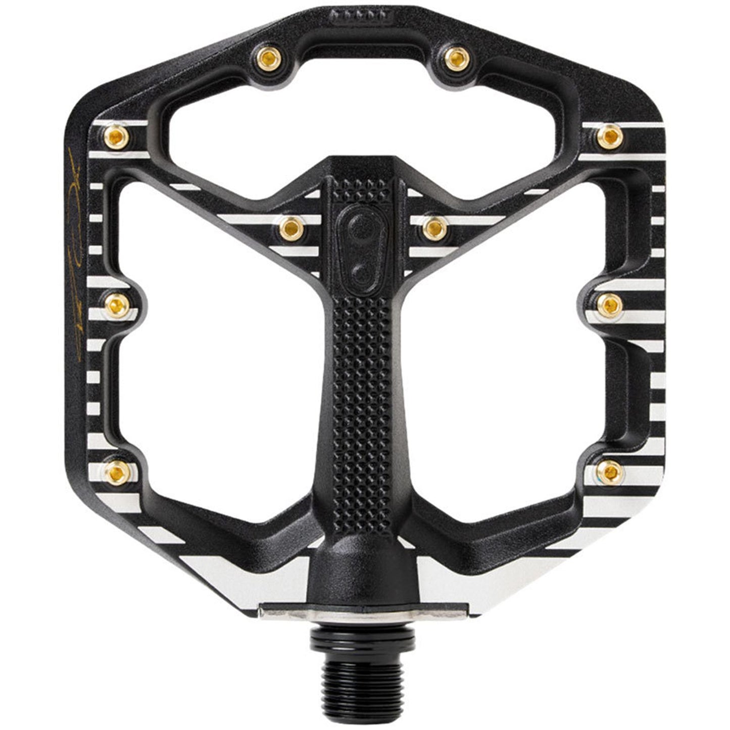 Crankbrothers Stamp 7 Fabio Wibmer Signature Edition Pedals Platform, 9/16" Black, Small [MPN: 16724]_1953833