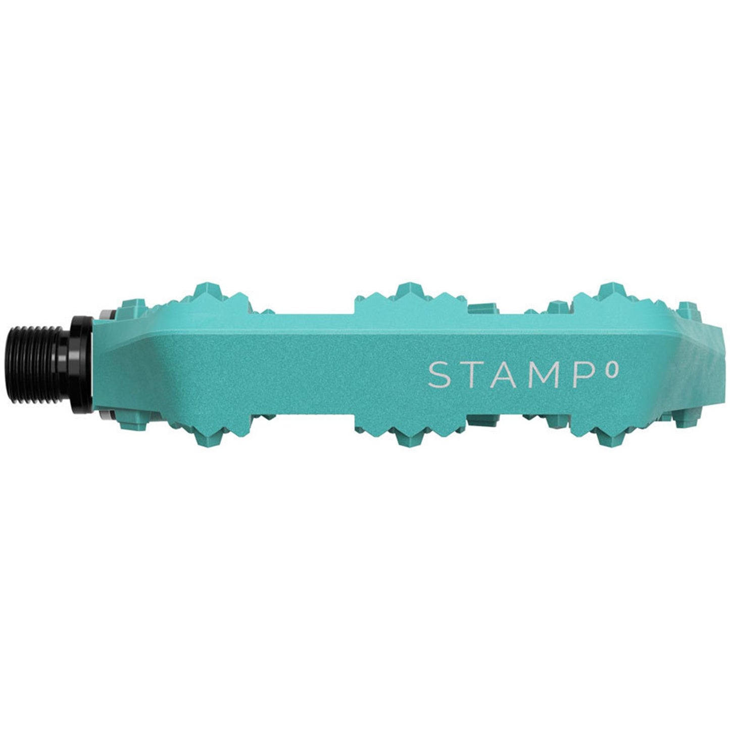 Crankbrothers Stamp 0 Pedals - Platform, Composite, 9/16", Turquoise, Large [MPN: 17052]_1926214