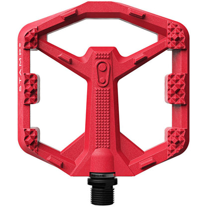 Crankbrothers Stamp 0 Pedals - Platform, Composite, 9/16", Bright Red, Small [MPN: 17057]_1926232