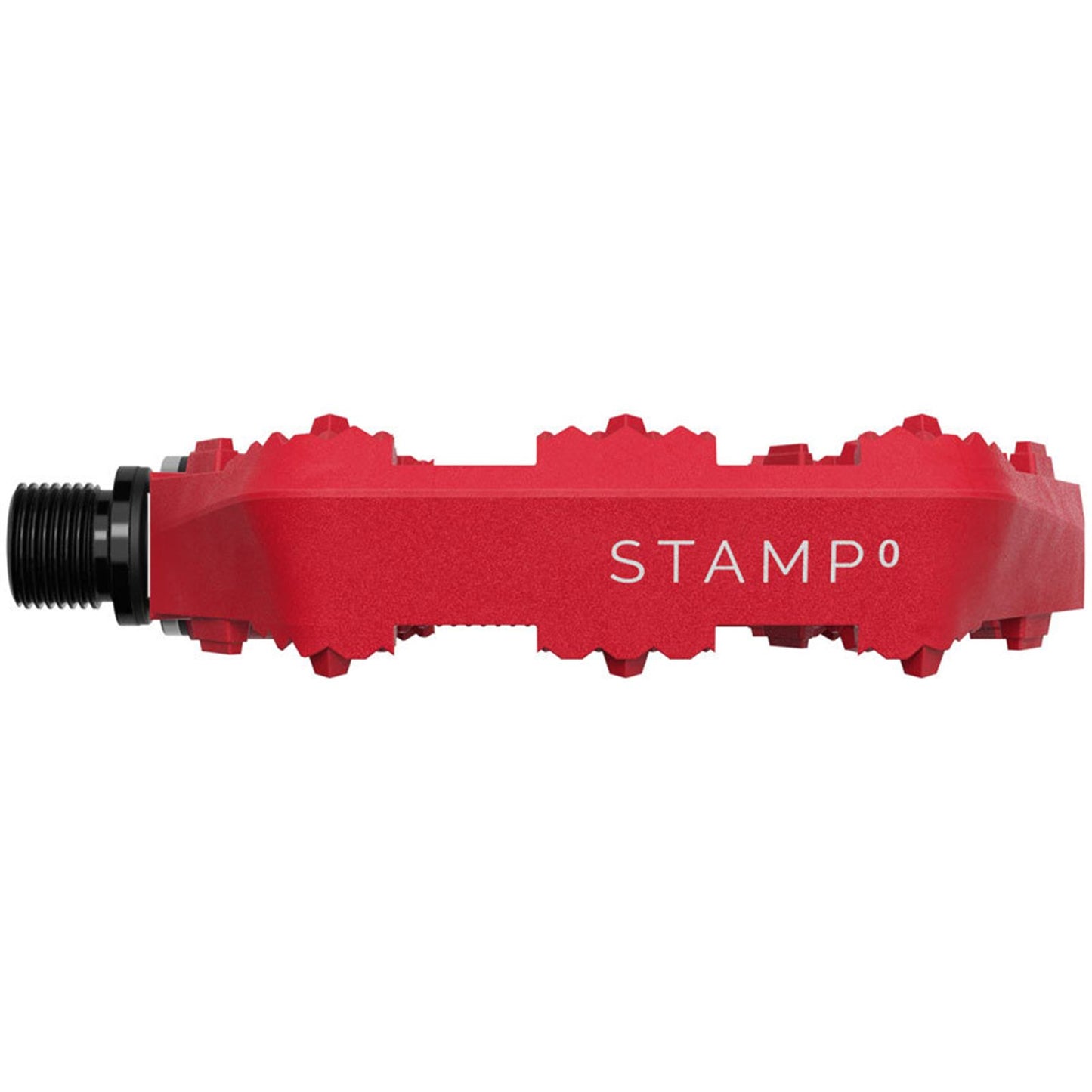 Crankbrothers Stamp 0 Pedals - Platform, Composite, 9/16", Bright Red, Small [MPN: 17057]_1926235