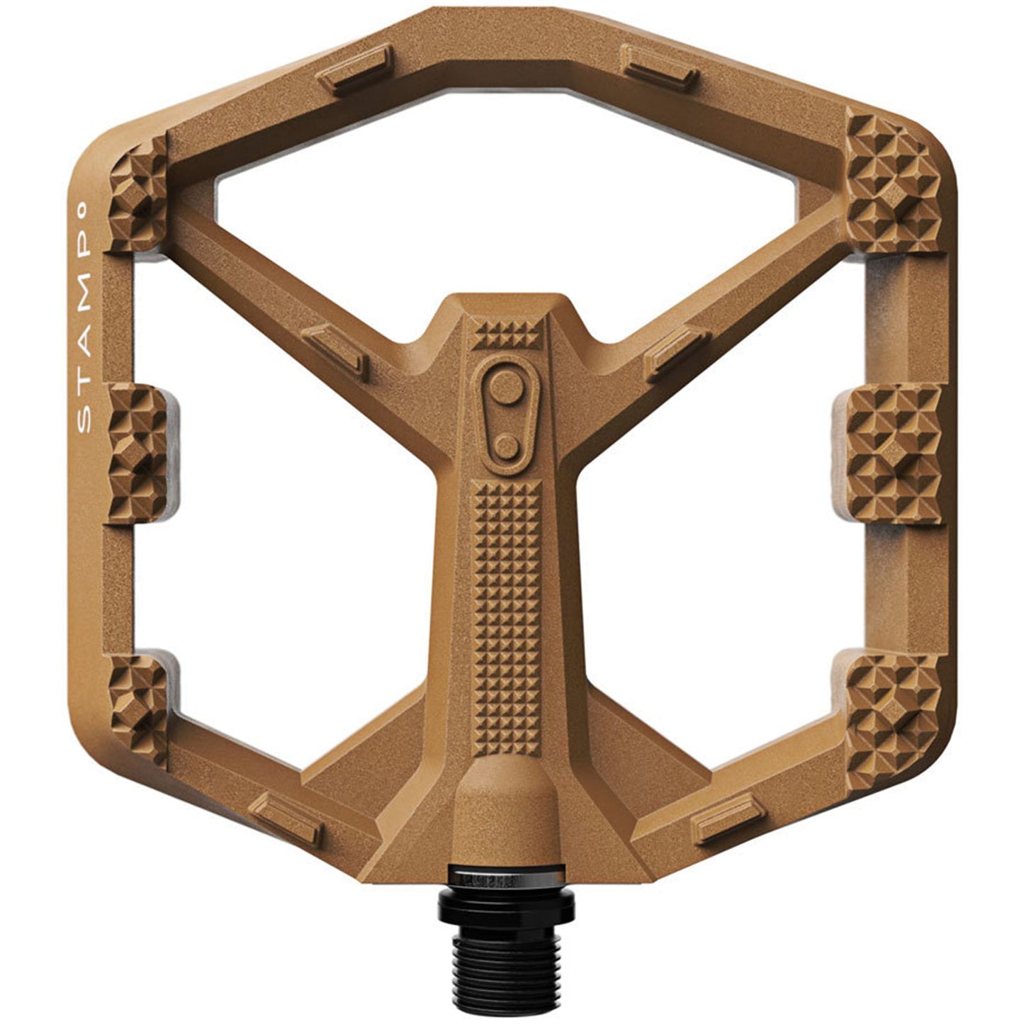 Crankbrothers Stamp 0 Pedals - Platform, Composite, 9/16", Brown, Large [MPN: 17054]_1926220